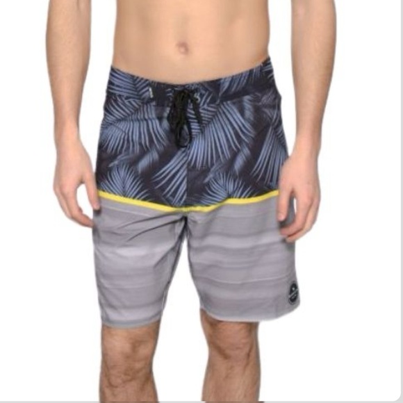 Ripcurl Mirage Split 19 Boardshorts Palm Print Sz Large - Picture 1 of 13